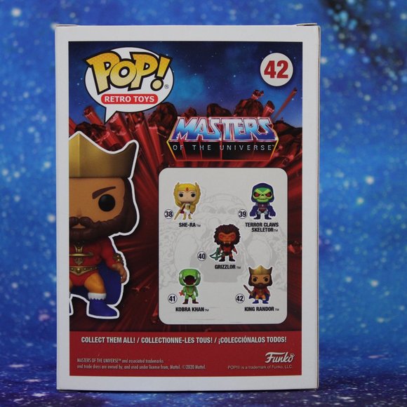 Funko Pop Masters Of The Universe King Randor #42 - Picture 3 of 6